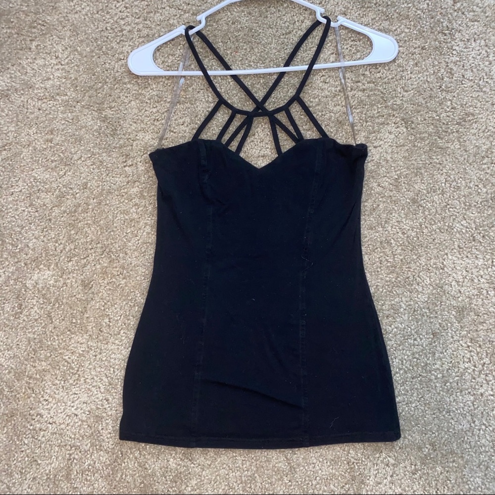 Nike red tank top